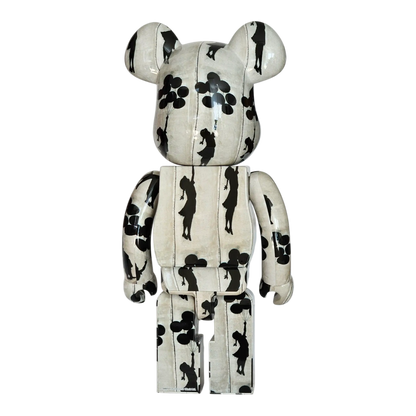 Bearbrick Brandalism "Flying Balloons Girl" 1000% Rückseite