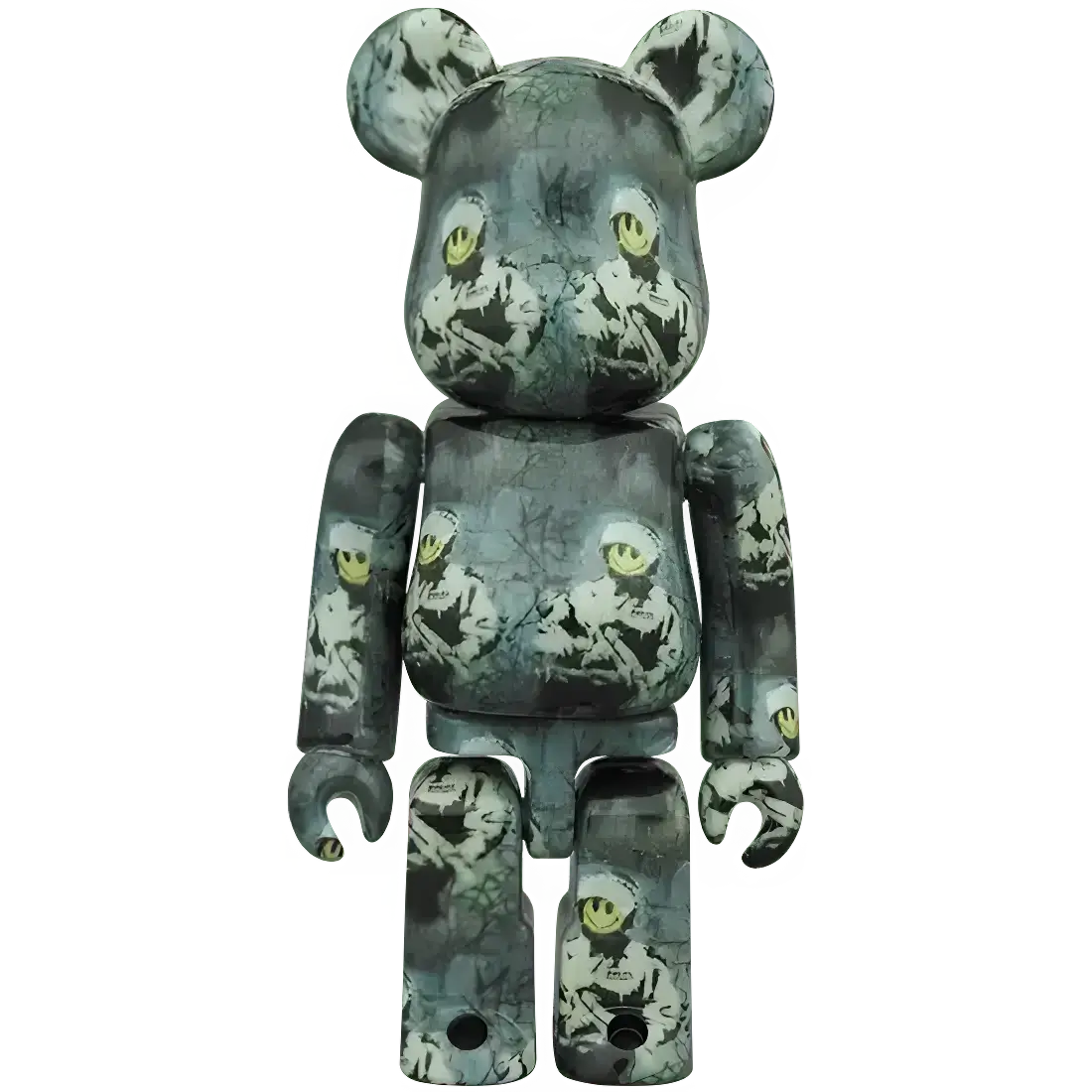 Bearbrick Brandalism "Riot Cop" 100%+400% Herstellerbild 2
