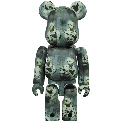 Bearbrick Brandalism "Riot Cop" 100%+400% Herstellerbild 2