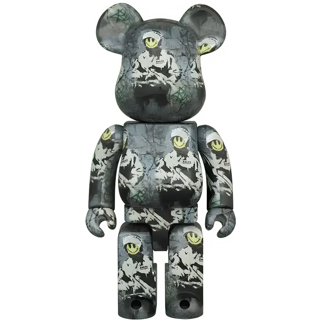Bearbrick Brandalism "Riot Cop" 100%+400% Herstellerbild 3