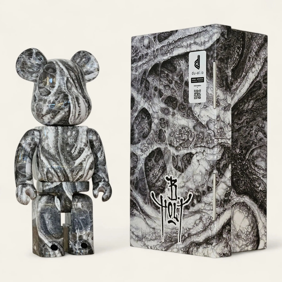 Bearbrick Brandon Holt 400% mit Verpackung