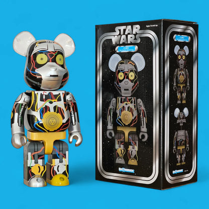 Bearbrick C-3PO [The Phantom Menace Version] 400% mit Verpackung