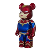 Bearbrick Captain Marvel [MARVEL] 400% schräg