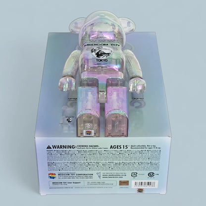 Bearbrick Centurion Clear Chrome Version 100%+400% Echtheitsmerkmale