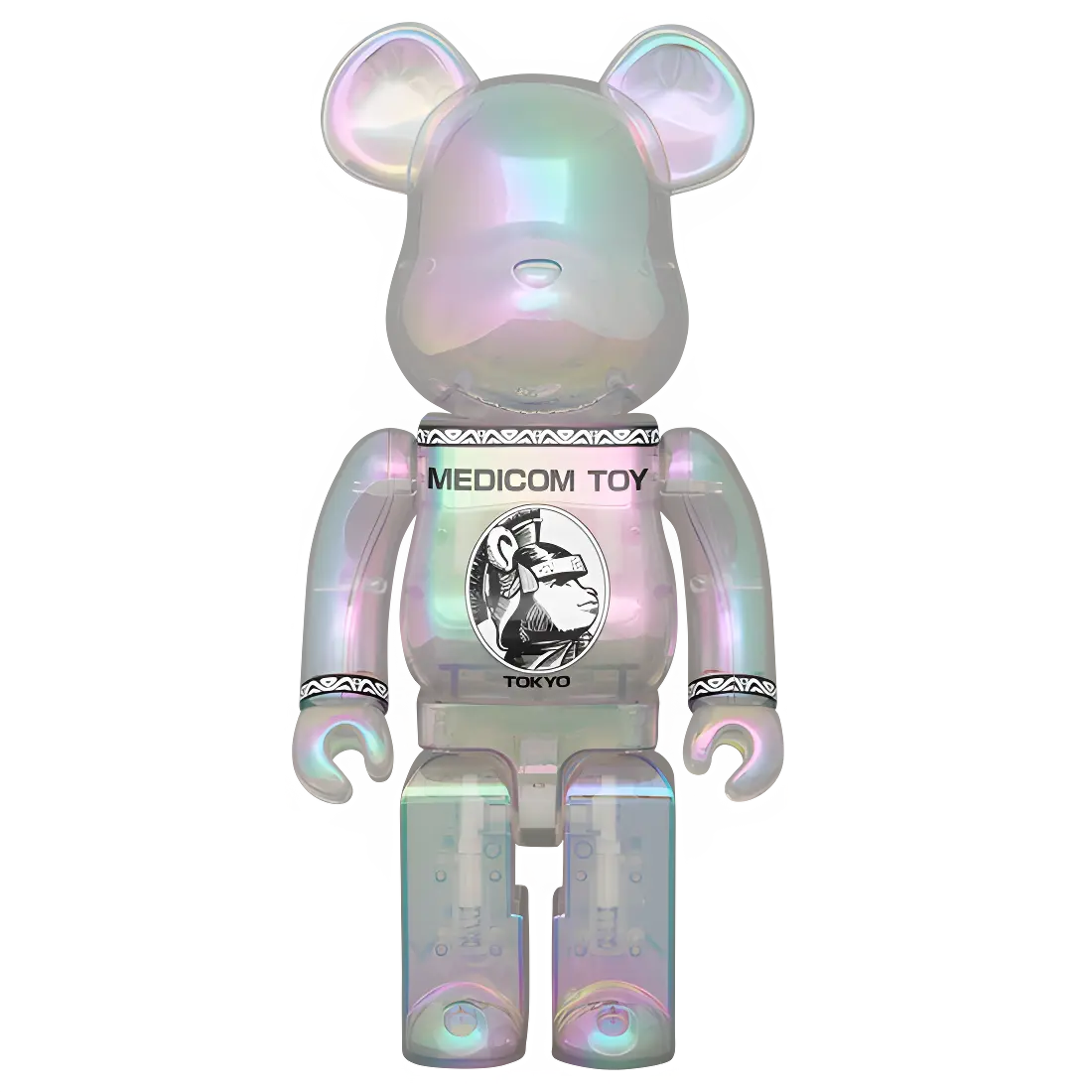 Bearbrick Centurion Clear Chrome Version 100%+400% Herstellerbild 3