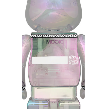 Bearbrick Centurion Clear Chrome Version 100%+400% Herstellerbild 4
