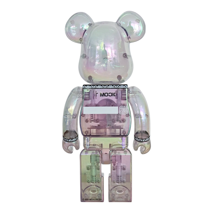 Bearbrick Centurion Clear Chrome Version 100%+400% Rückseite