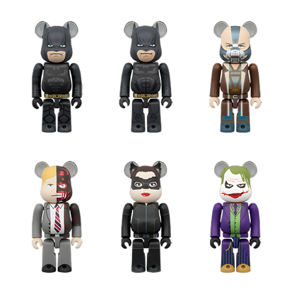 Bearbrick Chase Batman: The Dark Knight Trilogy 12er-Karton 100% Bild