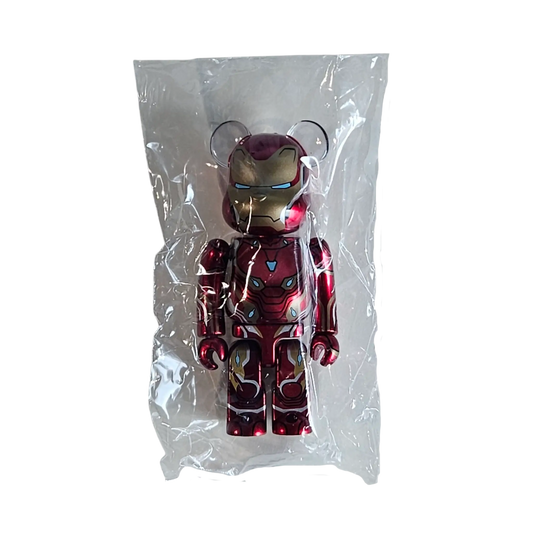 Bearbrick Chase MARVEL Infinity Saga Iron Man Mark 50 100% SECRET Vorderseite