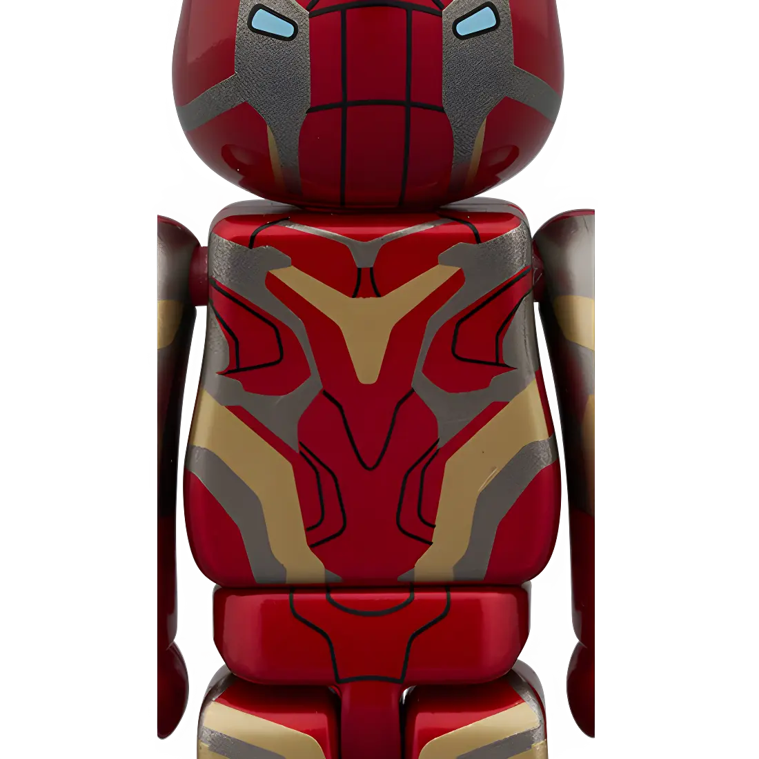 Bearbrick Chase MARVEL Infinity Saga Iron Man Mark 85 100% Rückseite
