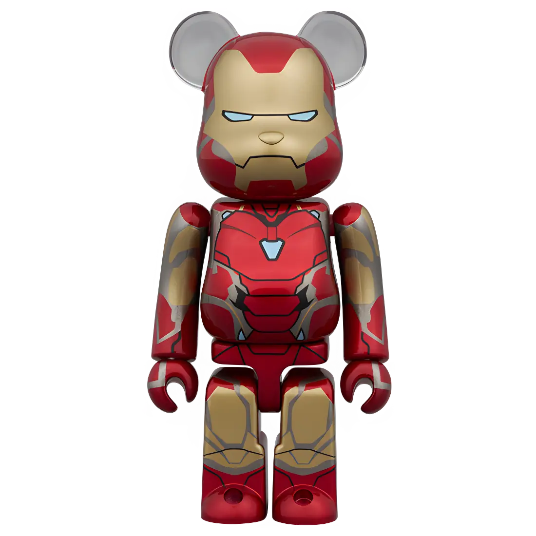 Bearbrick Chase MARVEL Infinity Saga Iron Man Mark 85 100% Vorderseite