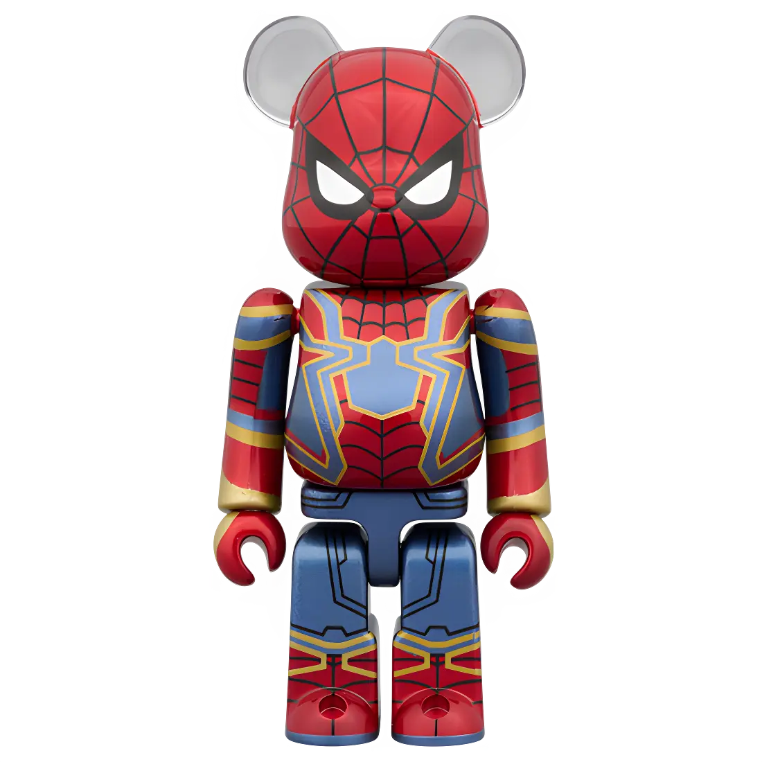 Bearbrick Chase MARVEL Infinity Saga Iron Spider 100% Vorderseite