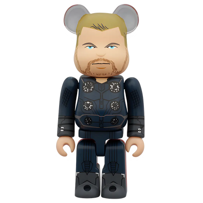 Bearbrick Chase MARVEL Infinity Saga Thor 100% Vorderseite