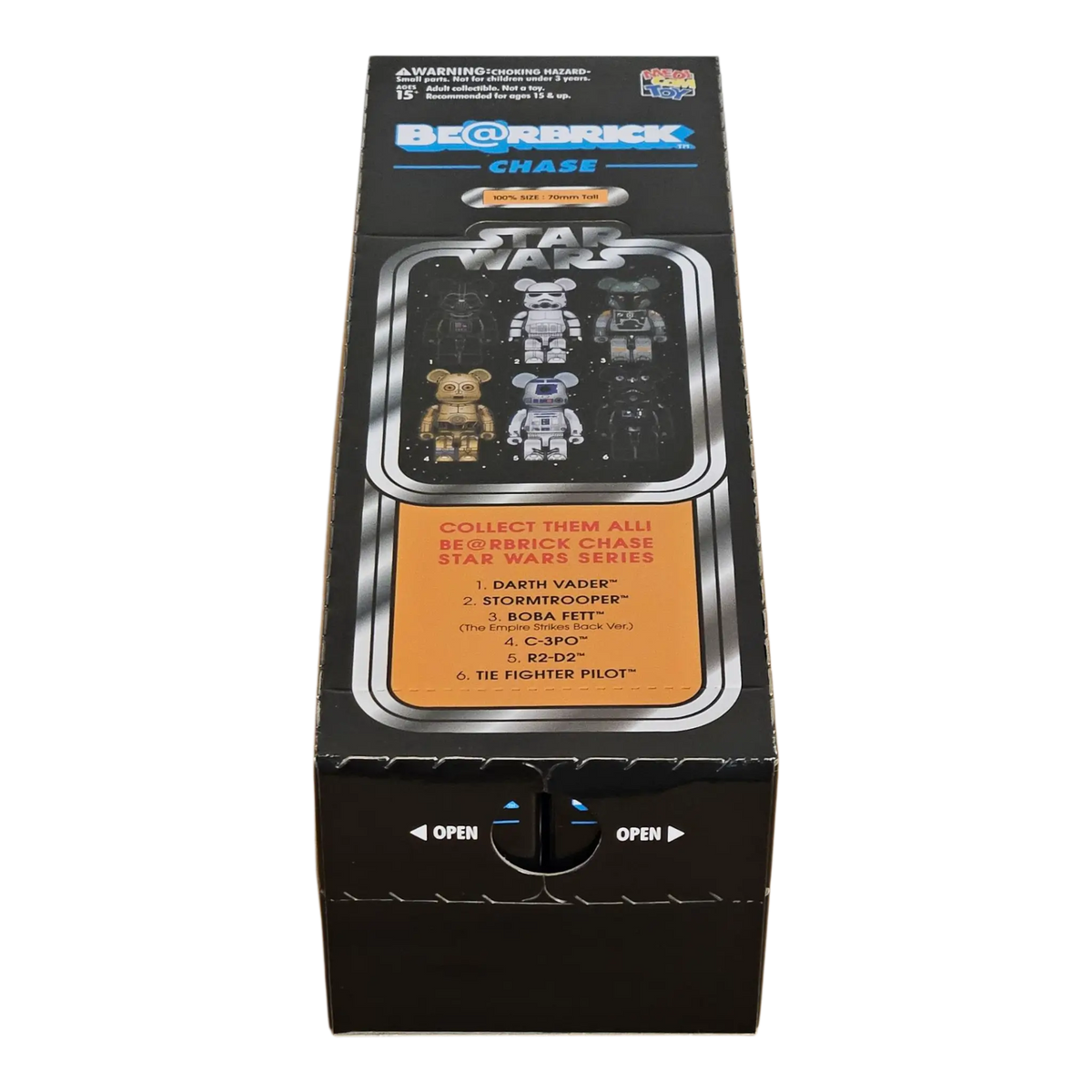 Bearbrick Chase Star Wars #1 12er-Karton 100% Front