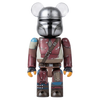 Bearbrick Chase Star Wars Series 2 – The Mandalorian Pre-Beskar Version 100% Bild 1