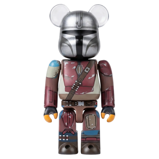 Bearbrick Chase Star Wars Series 2 – The Mandalorian Pre-Beskar Version 100% Bild 1