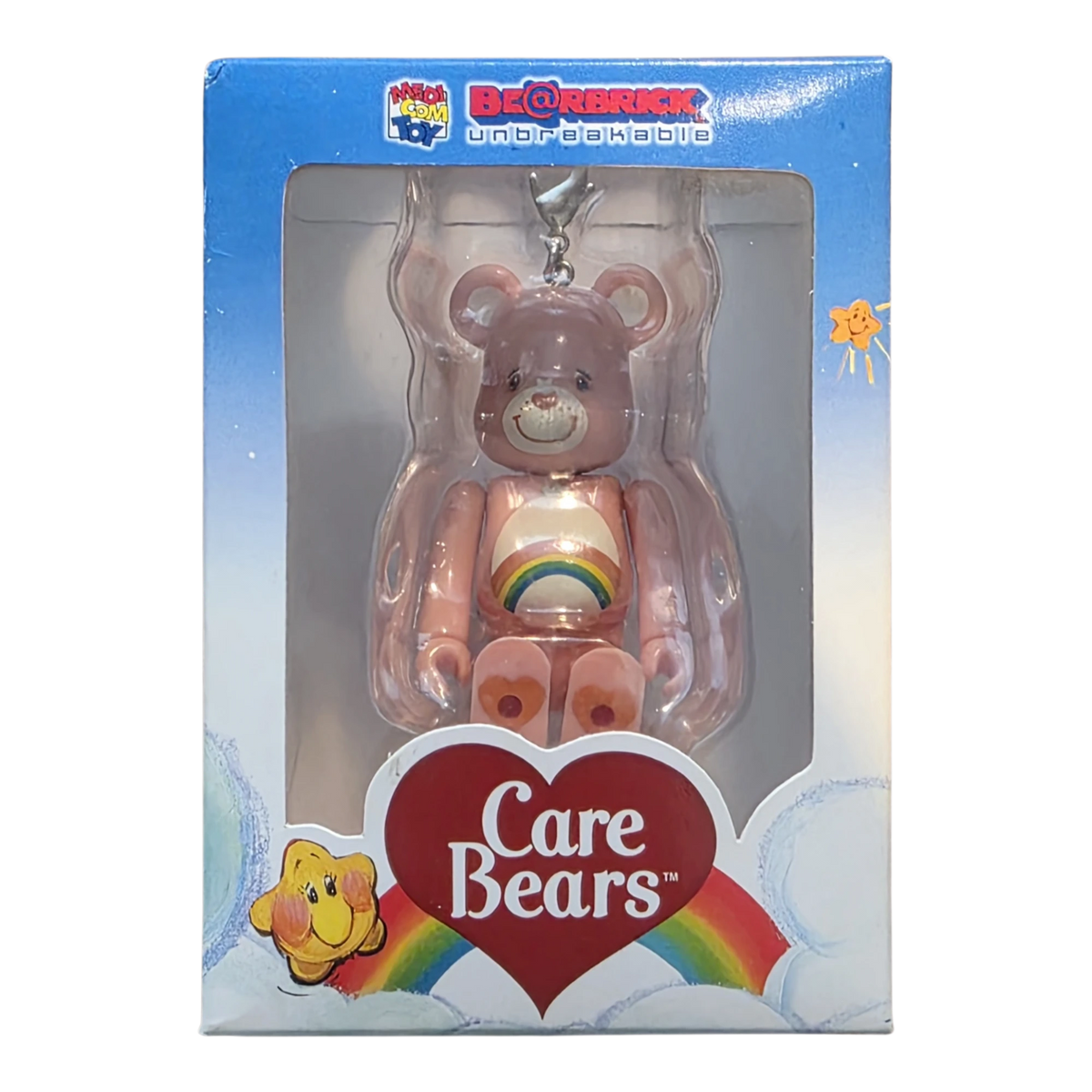 Bearbrick Cheer Bear™ [Care Bears™] 100% Verpackung Vorderseite