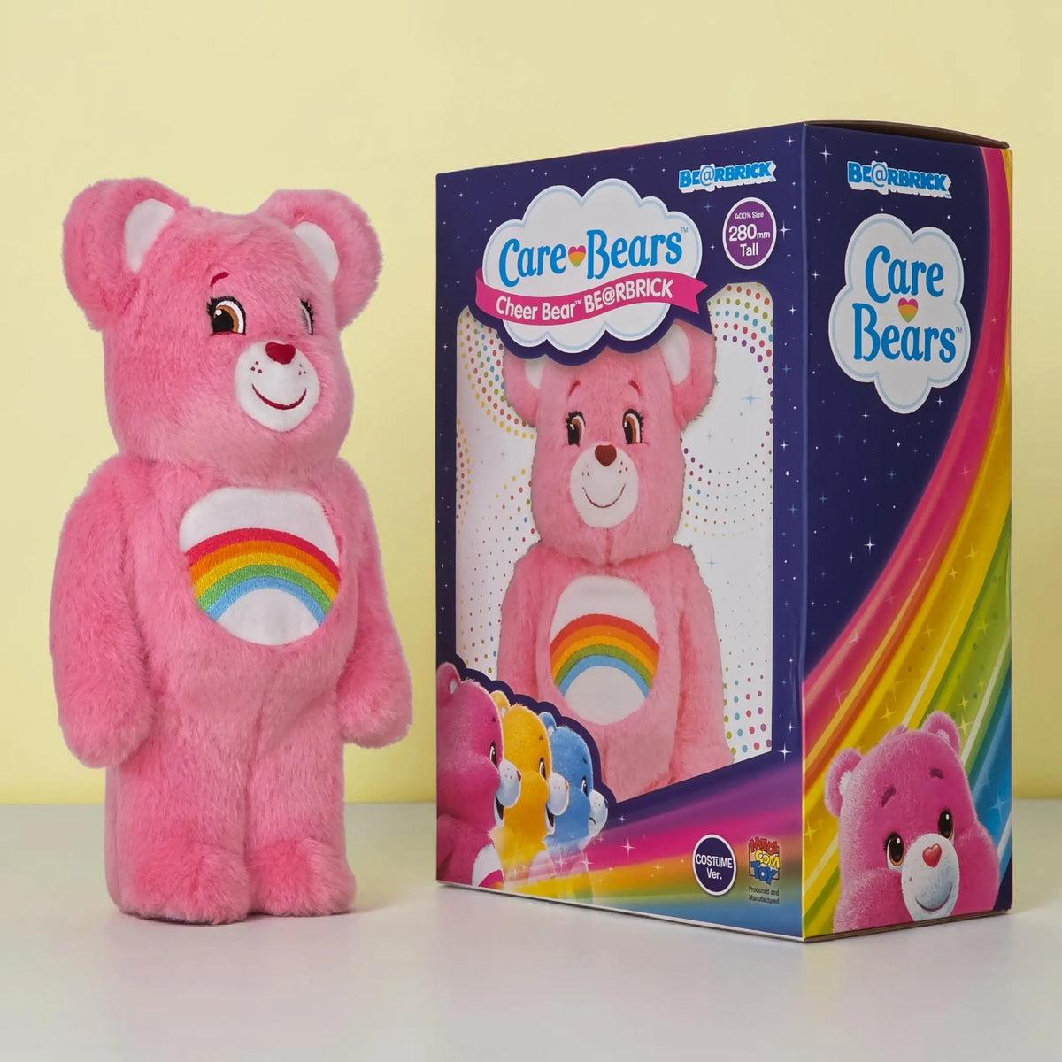 Bearbrick Cheer Bear Costume Version [Care Bears] 400% mit Verpackung