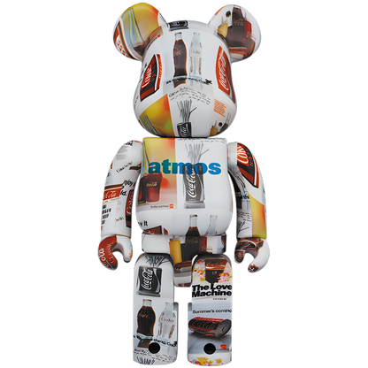 Bearbrick Coca-Cola × atmos Type-5 1000% Herstellerbild 1
