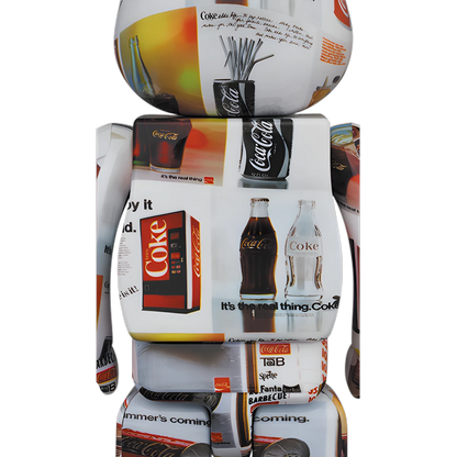 Bearbrick Coca-Cola × atmos Type-5 1000% Herstellerbild 2