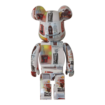Bearbrick Coca-Cola × atmos Type-5 1000% Rückseite