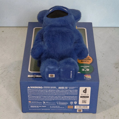 Bearbrick Cookie Monster Costume Version 2.0 400% Echtheitsmerkmale