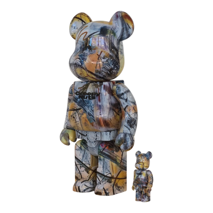 Bearbrick Creepy Nuts 100%+400% schräg
