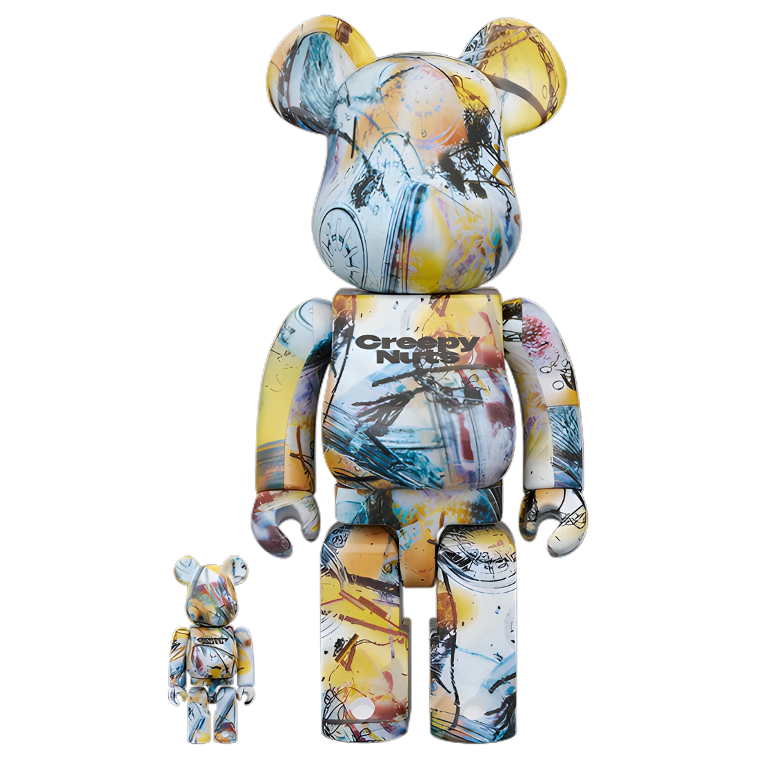 Bearbrick Creepy Nutz 100%+400% Herstellerbild 1