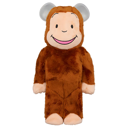 Bearbrick Curious George Classic Version 100%+400% Herstellerbild 3