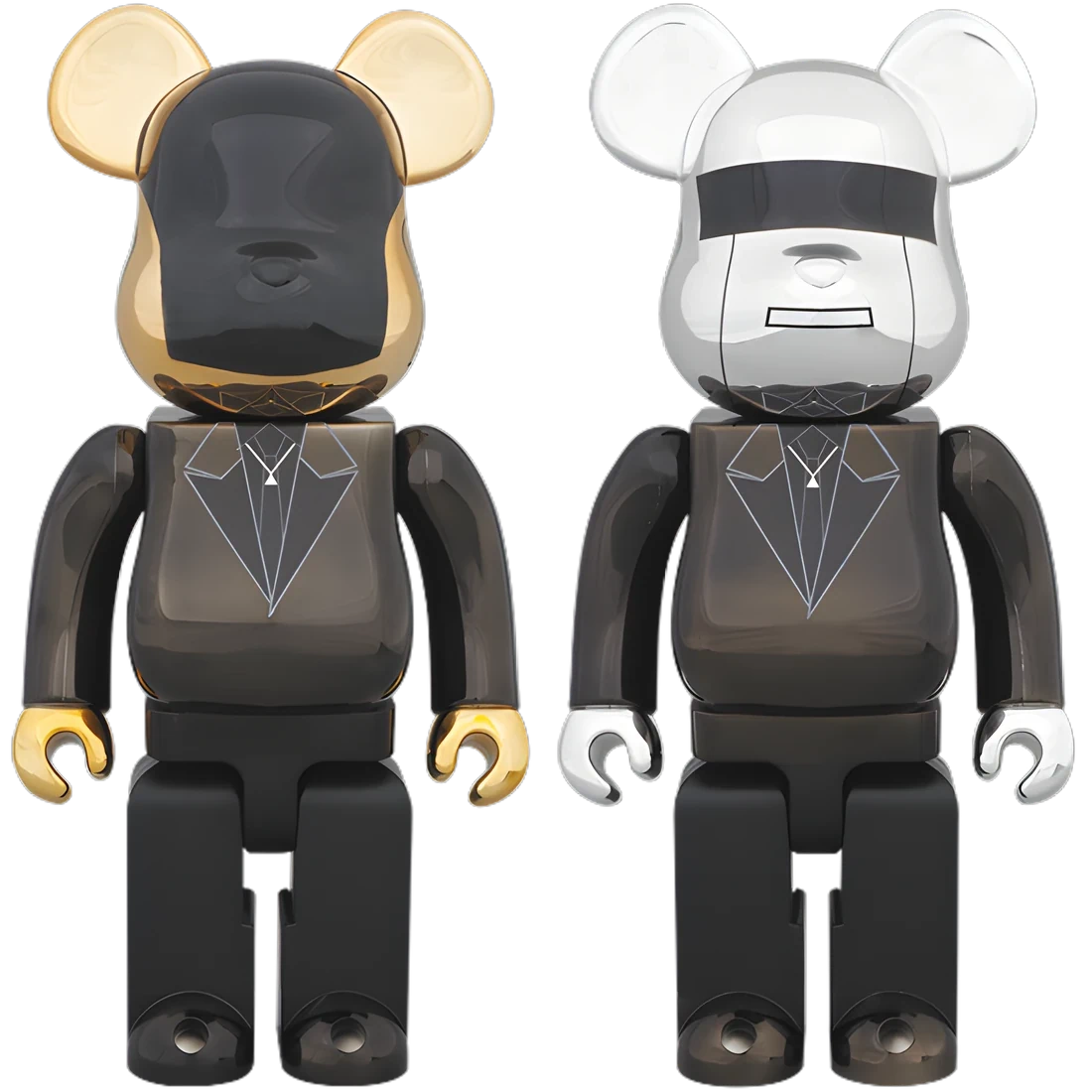 Bearbrick Daft Punk Random Access Memories Version 2er-Set 400% Herstellerbild