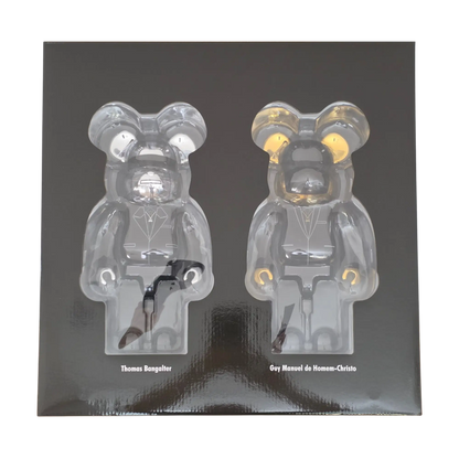 Bearbrick Daft Punk Random Access Memories Version 2er-Set 400% in der Verpackung