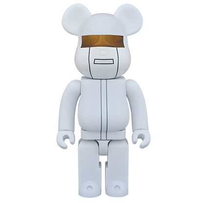 Bearbrick Daft Punk White Suits Version 2er-Set 400% Herstellerbild 2