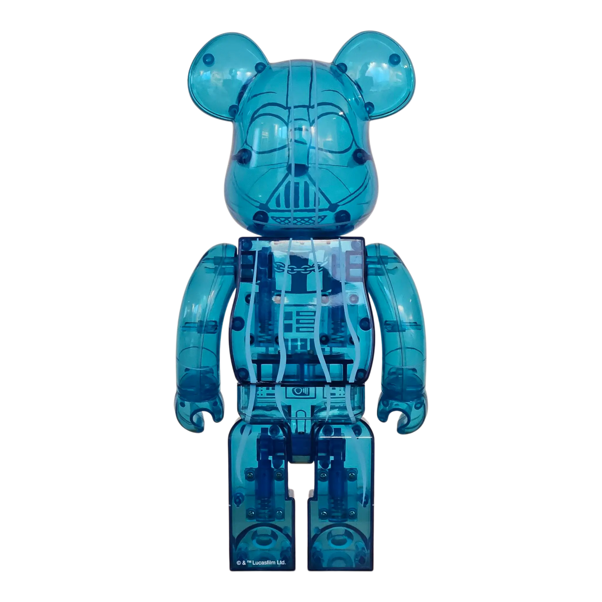Bearbrick Darth Vader Holographic Version 400% Rückseite