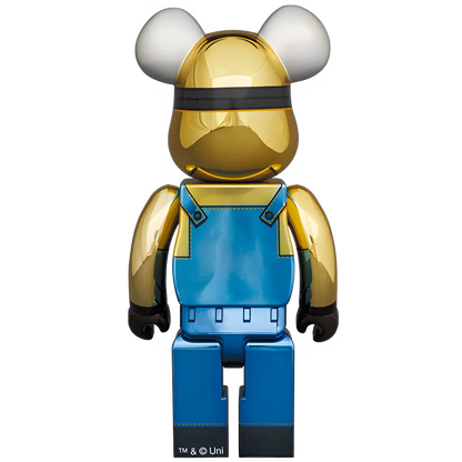 Bearbrick Dave Chrome Version [Minions] 1000% Herstellerbild 2