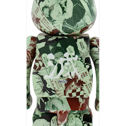 Bearbrick Demon Slayer: Kimetsu no Yaiba 100%+400% Herstellerbild 4