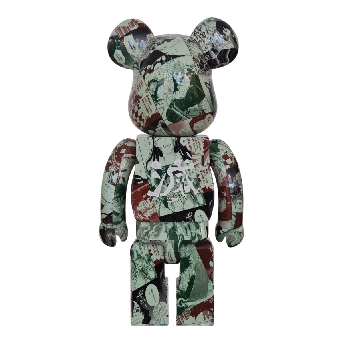 Bearbrick Demon Slayer: Kimetsu no Yaiba 100%+400% Rückseite