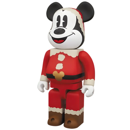 Bearbrick Disney Christmas Party SP Mickey Mouse Santa Version 400% Herstellerbild