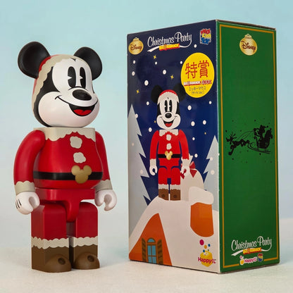 Bearbrick Disney Christmas Party SP Mickey Mouse Santa Version 400% mit Verpackung
