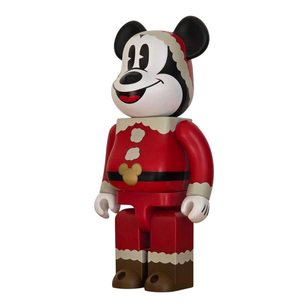 Bearbrick Disney Christmas Party SP Mickey Mouse Santa Version 400% schräg