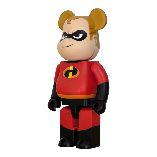 Bearbrick Disney Pixar SP Mr. Incredible 400% schräg