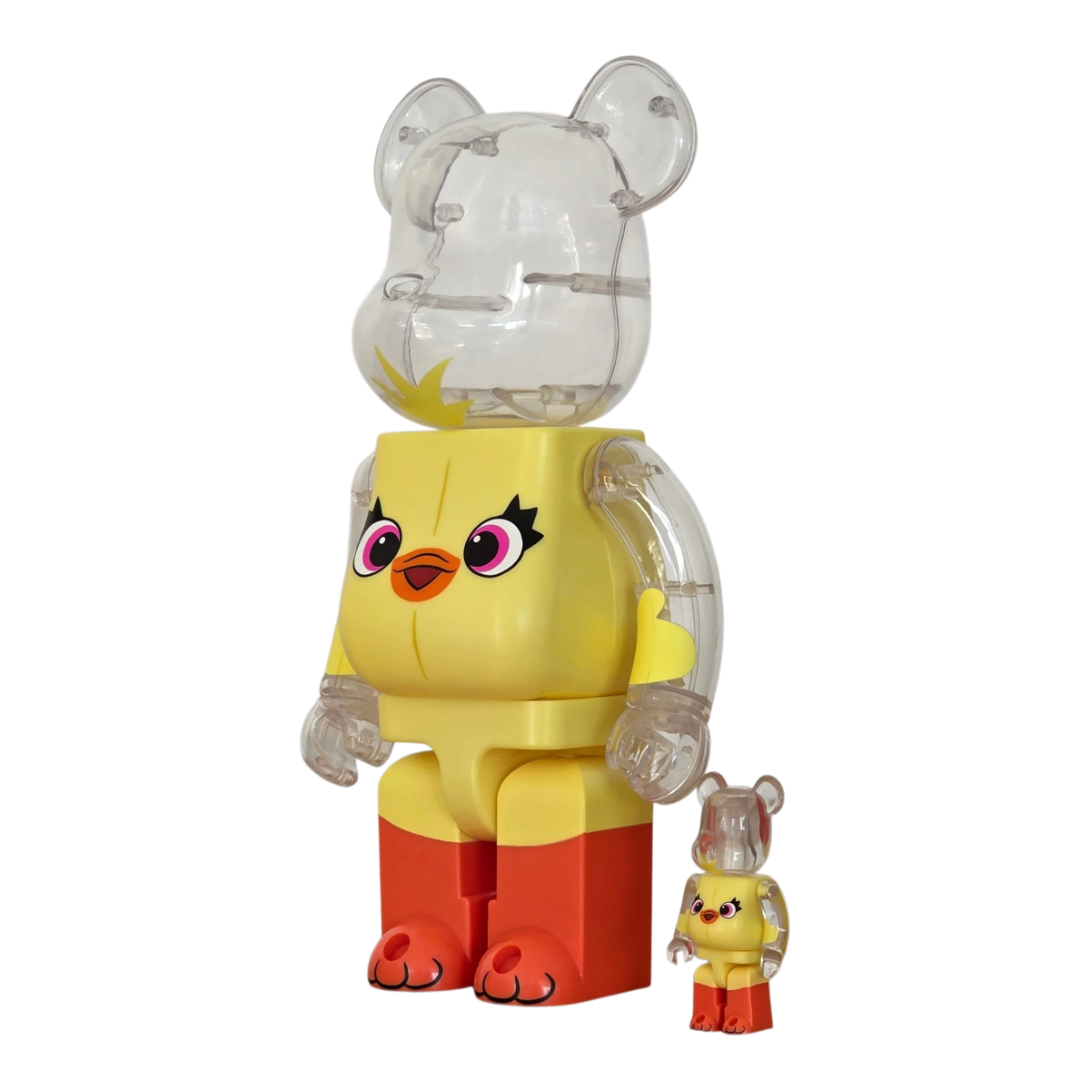 Bearbrick Ducky [Toy Story] 100%+400% schräg