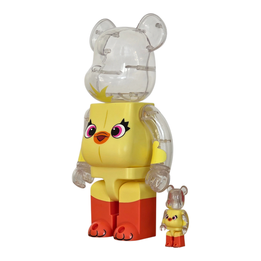 Bearbrick Ducky [Toy Story] 100%+400% schräg