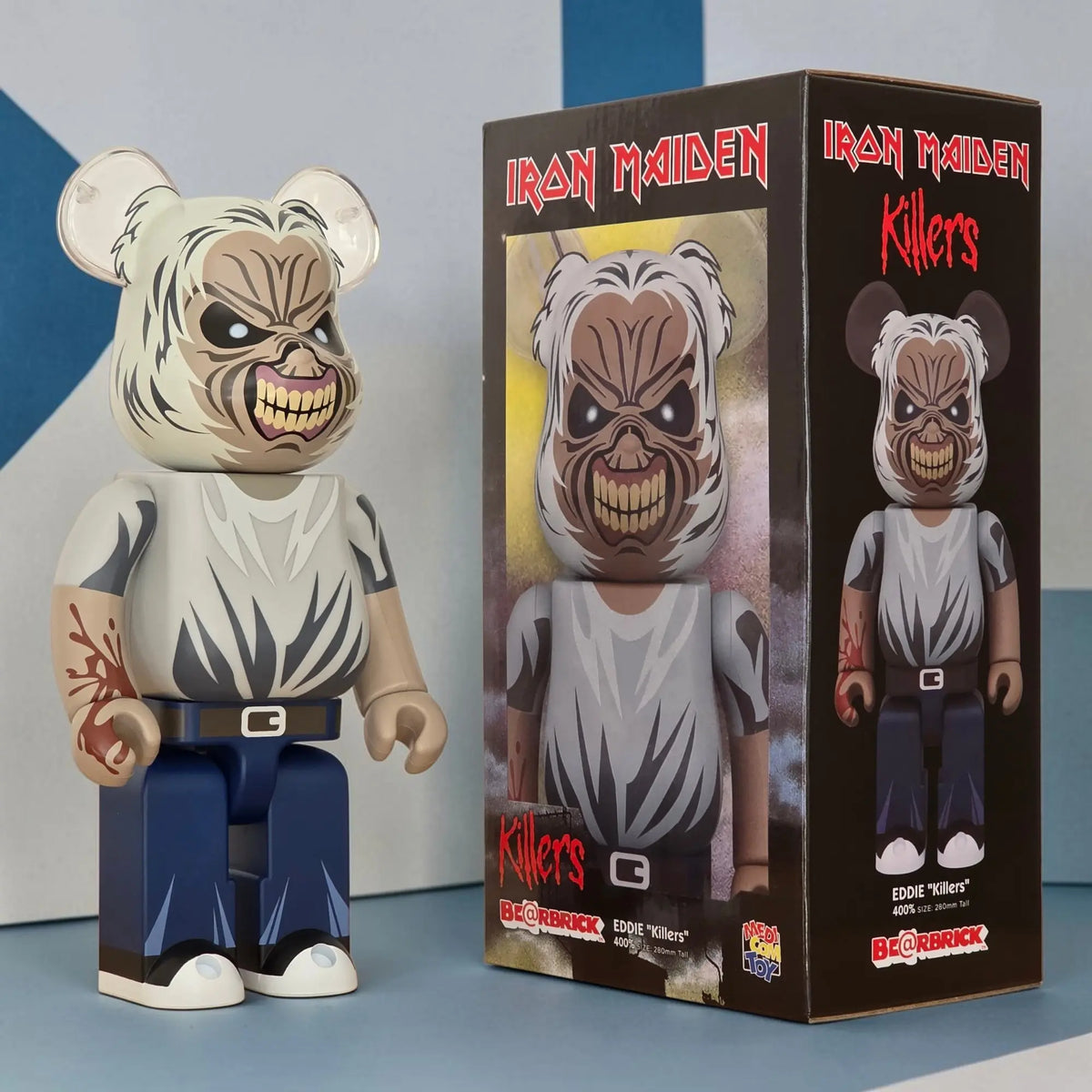 Bearbrick Eddie "Killers" [Iron Maiden] 400% mit Verpackung