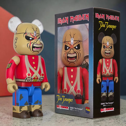Bearbrick Eddie "The Trooper" [Iron Maiden] 400% mit Verpackung