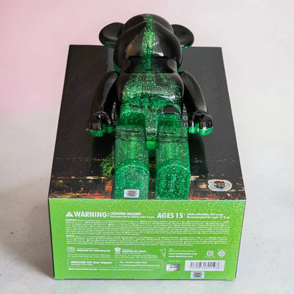 Bearbrick Eiffel Tower Green Dress Version 100%+400% Echtheitsmerkmale