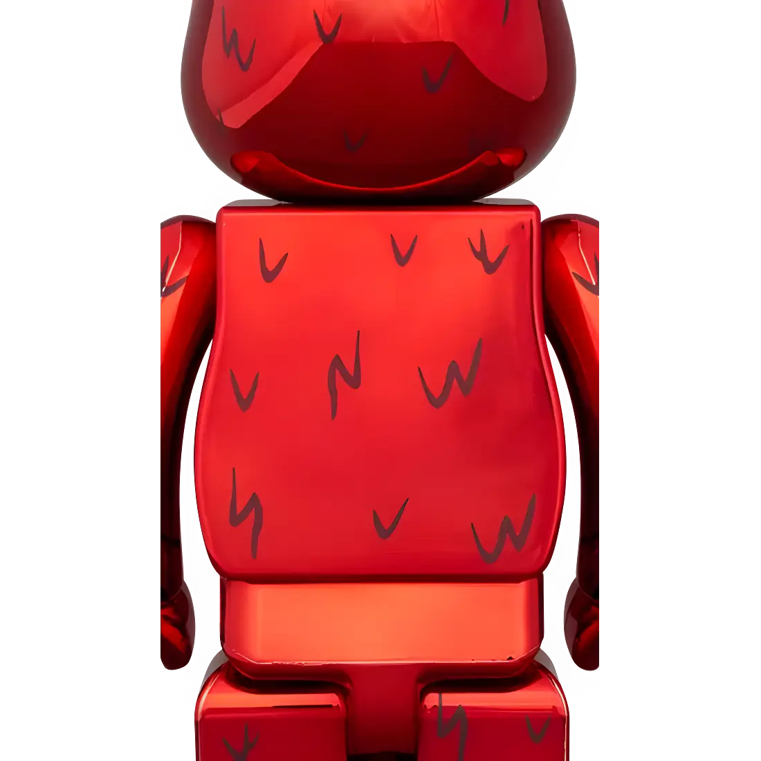 Bearbrick Elmo Chrome Version [Sesame Street] 100%+400% Herstellerbild 4