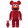 Bearbrick Elmo Flocky Version 100%+400% Herstellerbild 1