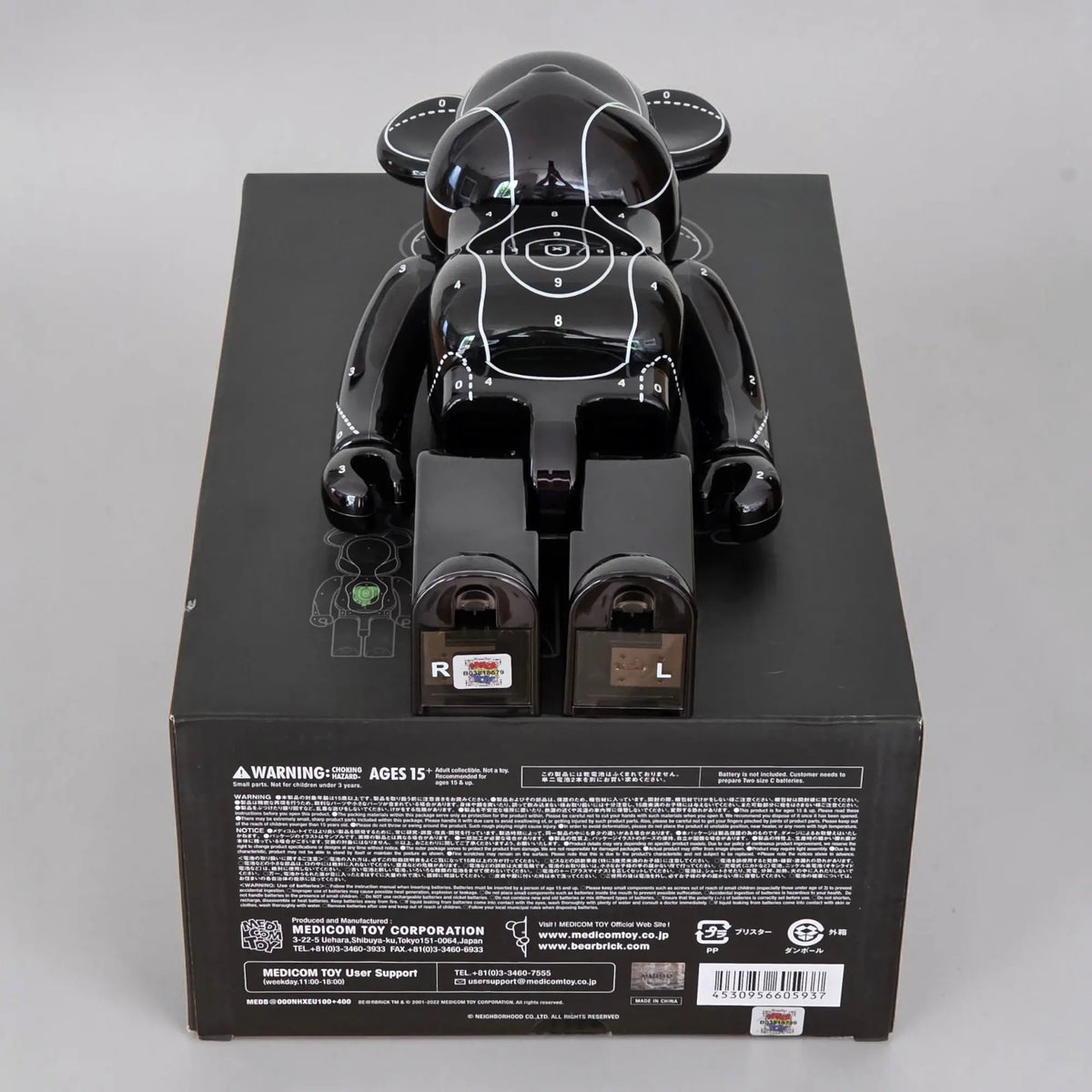 Bearbrick Emotionally Unavailable × Neighborhood® 100%+400% Echtheitsmerkmale