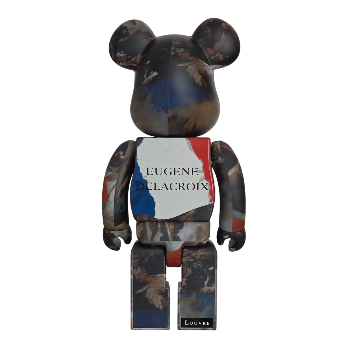 Bearbrick Eugène Delacroix "Liberty Leading The People" 100%+400% Rückseite