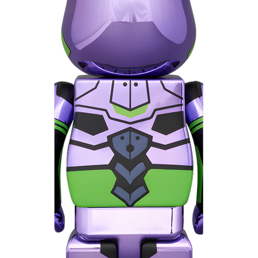 Bearbrick Evangelion Unit-01 New Paint Plated Version [Evangelion: 3.0+1.0 Thrice Upon a Time] 400% Herstellerbild 2